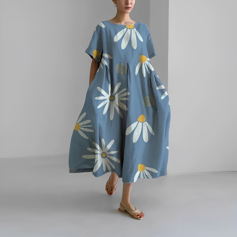Perrine | Robe Bohème Fleurie | Élégante