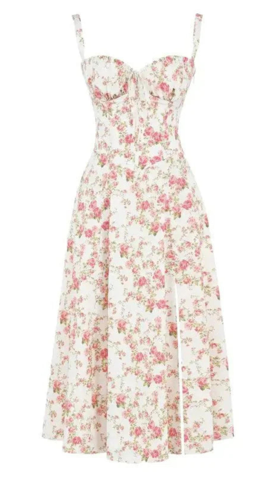 Andrée | Robe Fleurie pour Femme | Midi