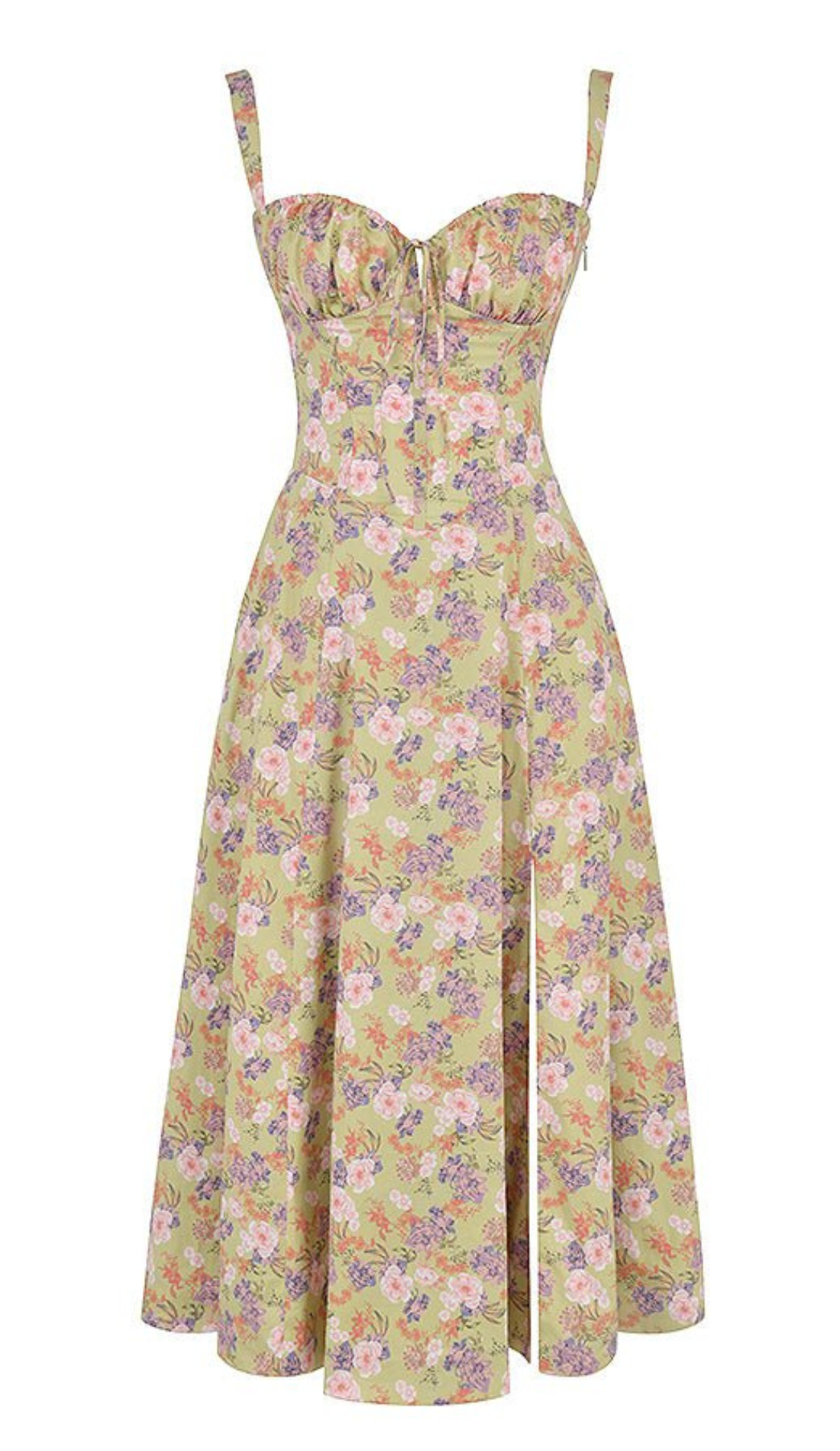 Andrée | Robe Fleurie pour Femme | Midi