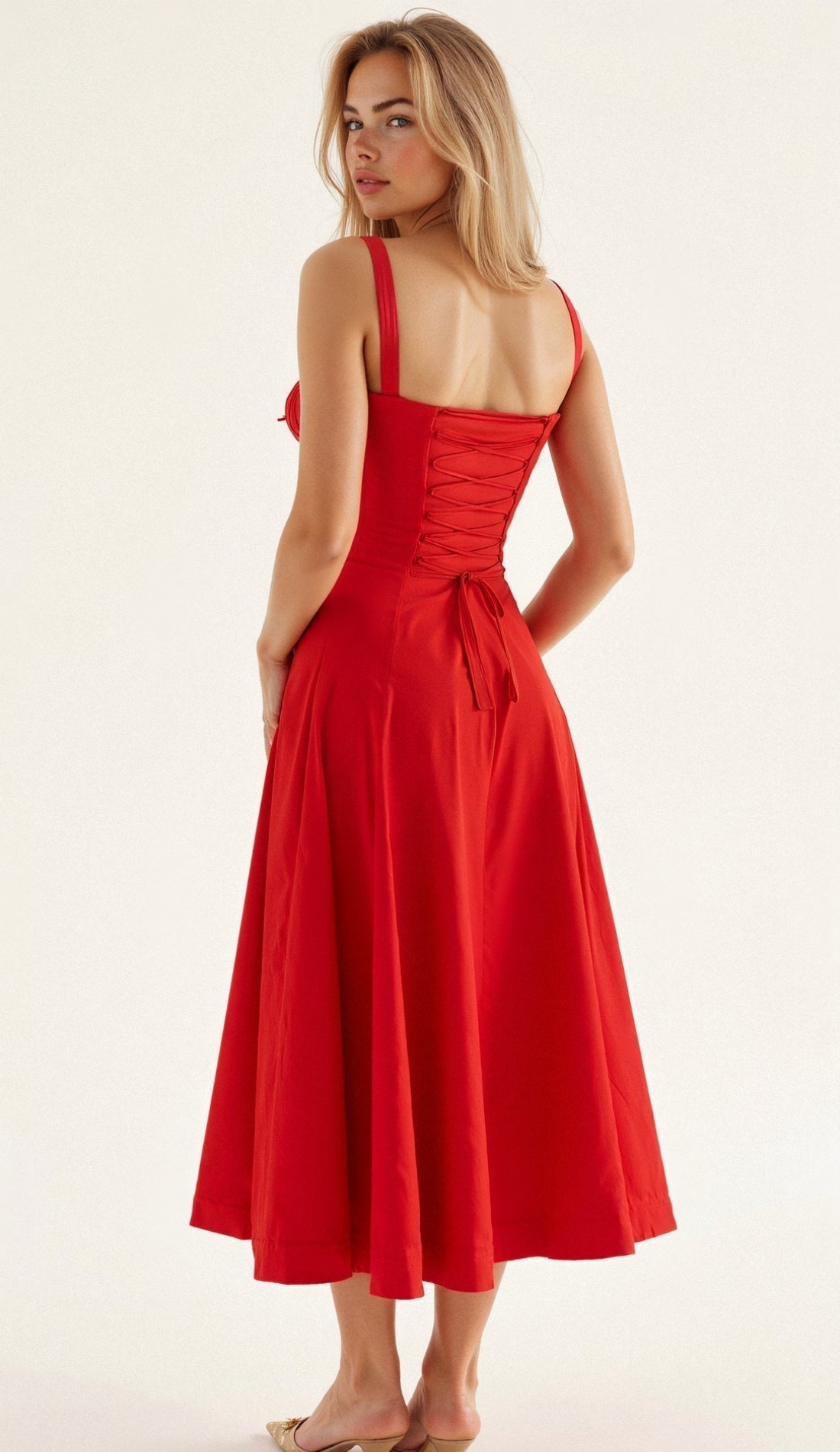 Andrée | Robe Fleurie pour Femme | Midi