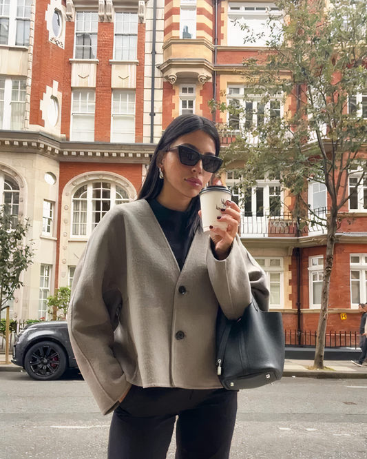 Naya | Veste oversize pour femme | Cropped
