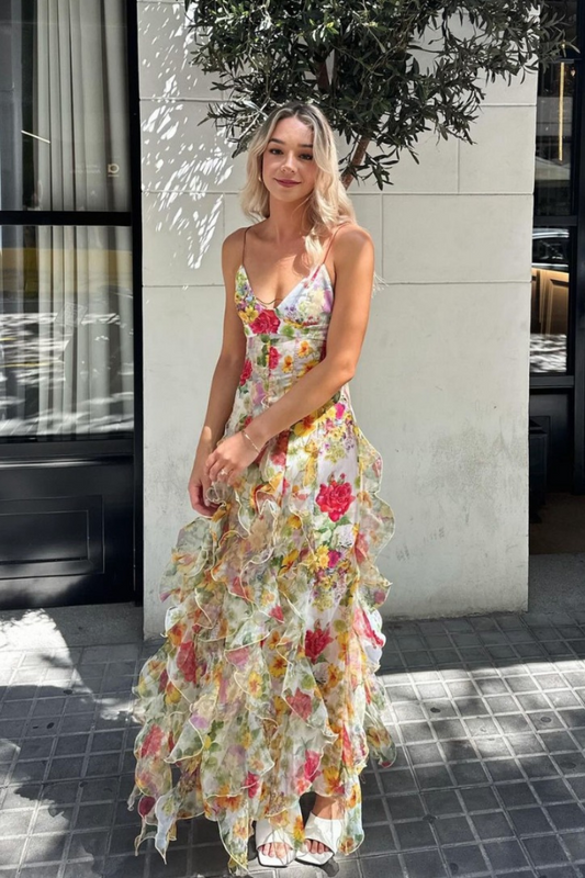 Gene | Robe été Elégant Pour Femme | Fleurie