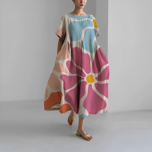 Perrine | Robe Bohème Fleurie | Élégante