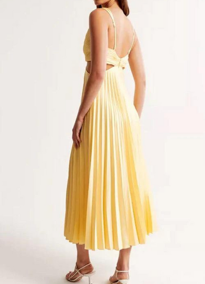Yolande  | Robe de Soirée Dos Nu Pour Femme | Maxi