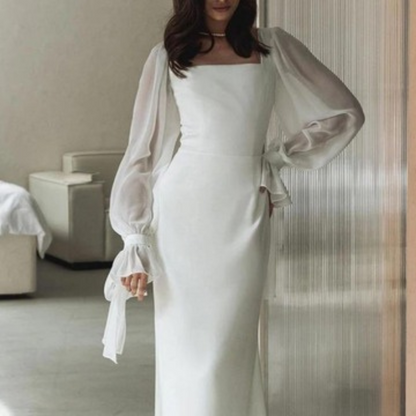 Sydney | Robe Blanche D' Mariage Pour Femme | élégant