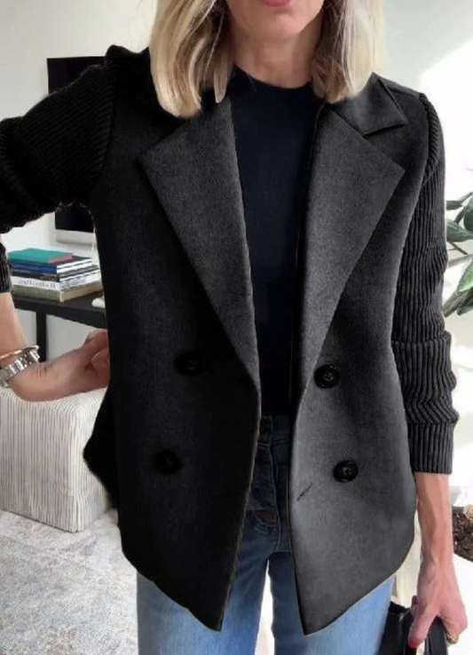 Mahi | Blazer Décontracté Pour Femme | Noir