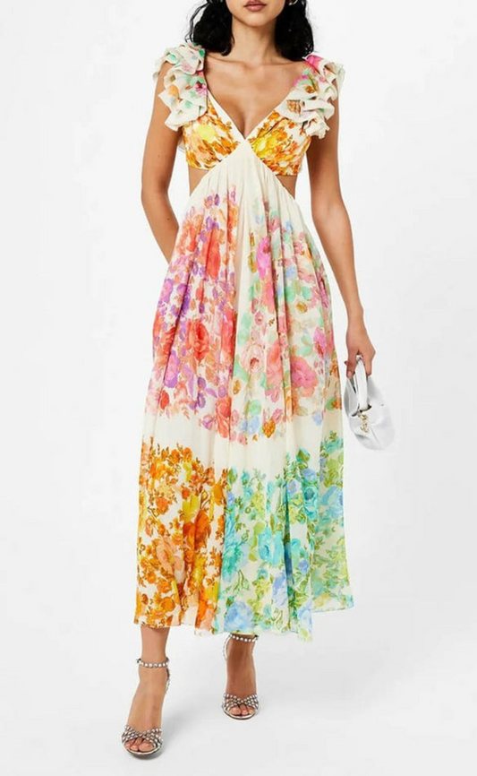 Mary Joy | Robe D été Fleur Pour Femme | Loungue