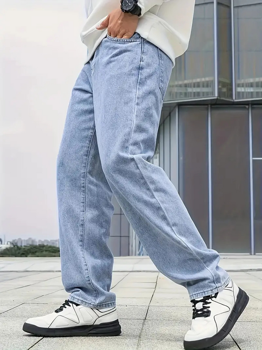 Édouard | Jeans coupe droite pour hommes | Casual