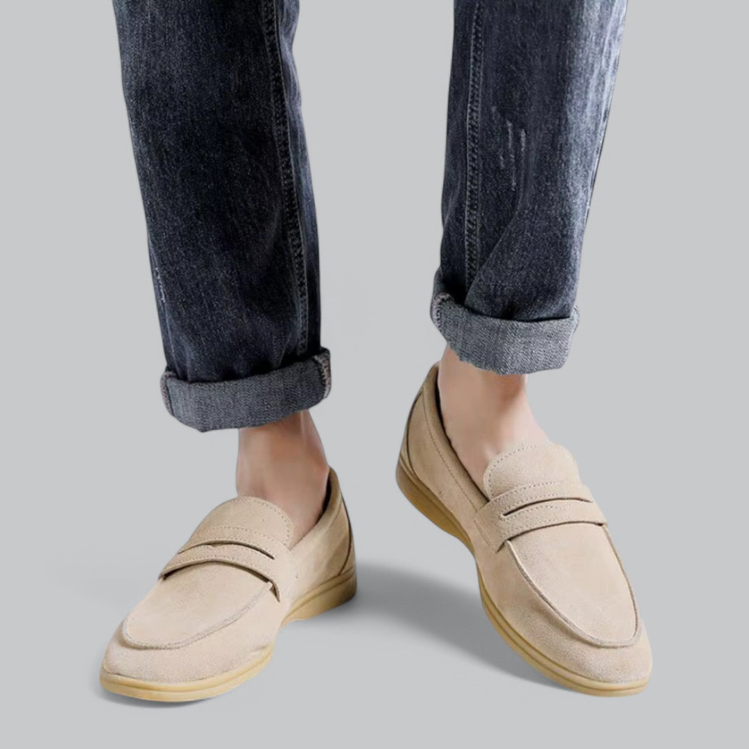 Faical | Mocassins Simples Pour Hommes | Noir