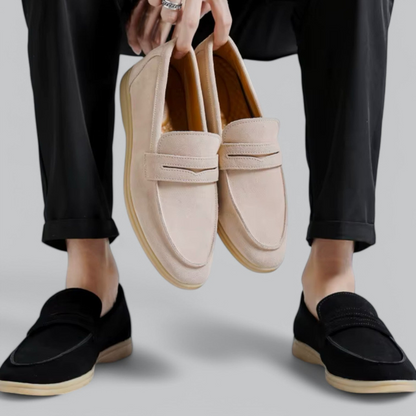 Faical | Mocassins Simples Pour Hommes | Noir
