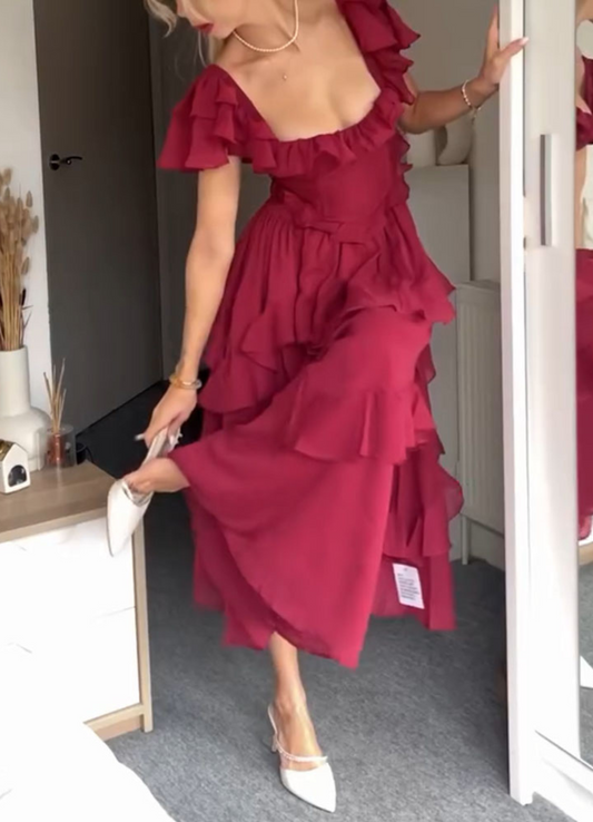 Abeera | Robe Longue Élégante Pour Femme | Midi
