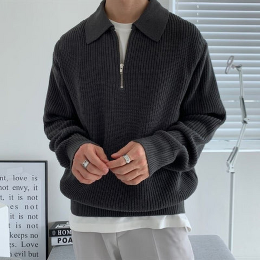 Anas | Sweat A Fermeture Eclair Pour Homme | Douillet