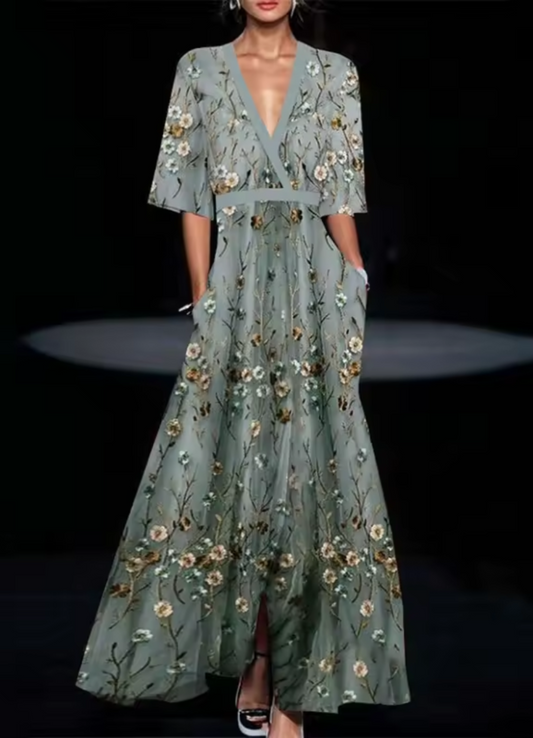 Bailey | Robe Longue A Fleurs Pour Femmes | Maxi
