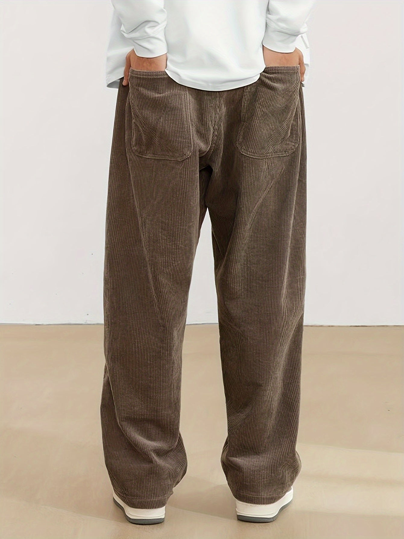Thilo | Pantalon Velours Côtelé Pour Hommes | Baggy