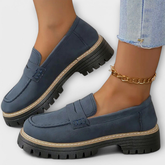 Afreen |  Mocassins à Semelle Épaisse Pour Femme | Orthopédique