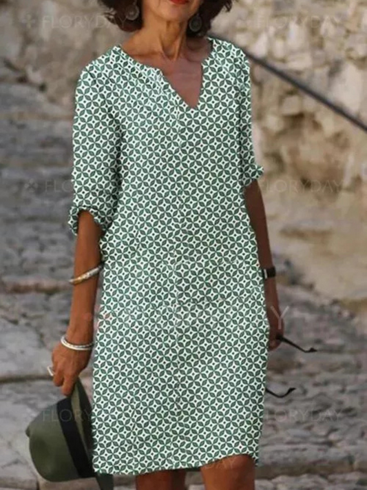 Noëlla | Robe Midi Légère Pour Femme | Confortable