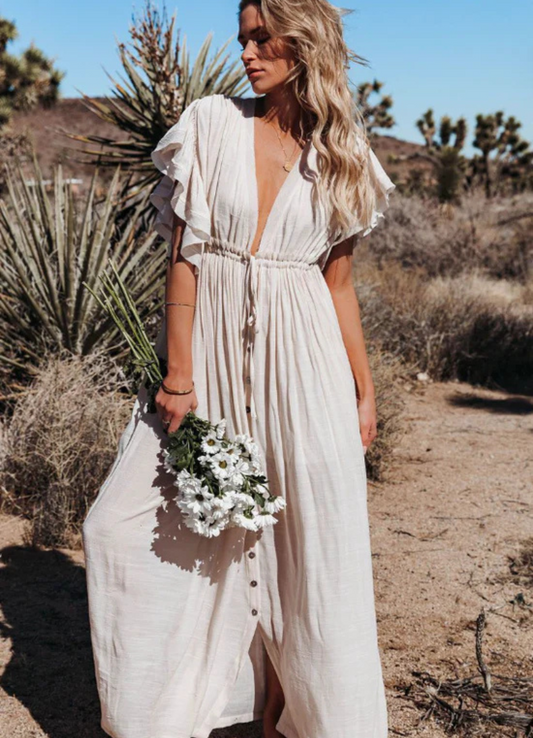 Yallay | Robe D'été Décontractée Pour Femmes | Maxi