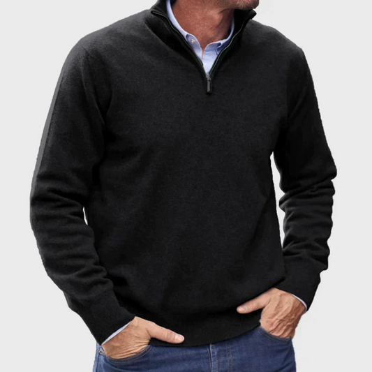 Frederico | Pull À Zip Décontracté Pour Hommes | Confortable