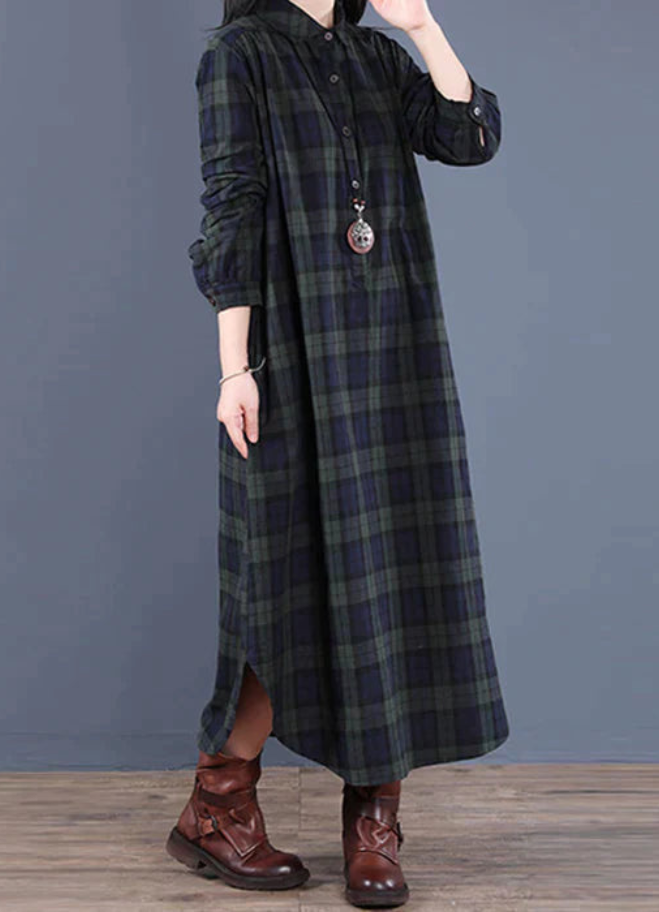 Jones | Robe Chemise Longue Pour Femme | Maxi