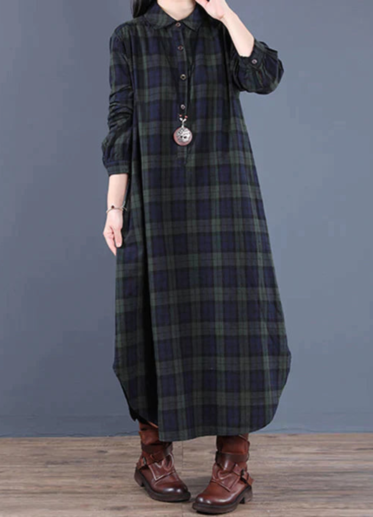 Jones | Robe Chemise Longue Pour Femme | Maxi