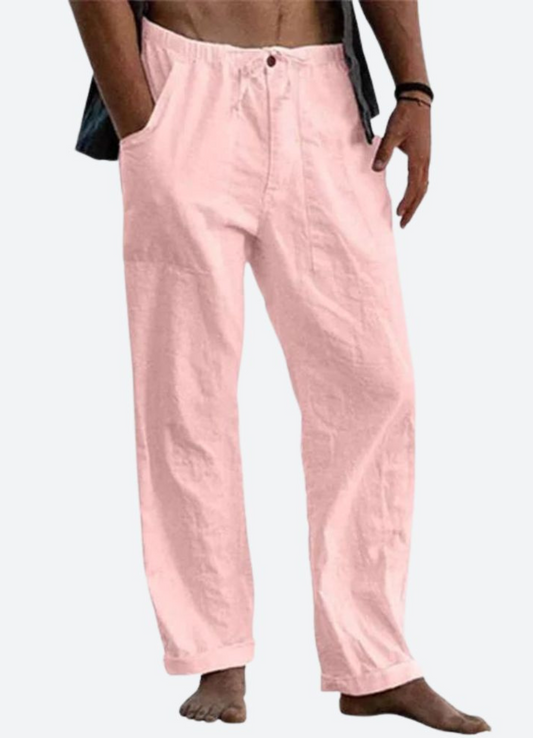 Mohsin | Pantalon D'été Décontracté Pour Hommes | Noir