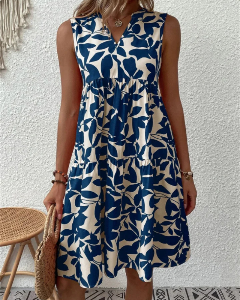 Azilis | Robe D'été À Fleurs Pour Femme | Midi