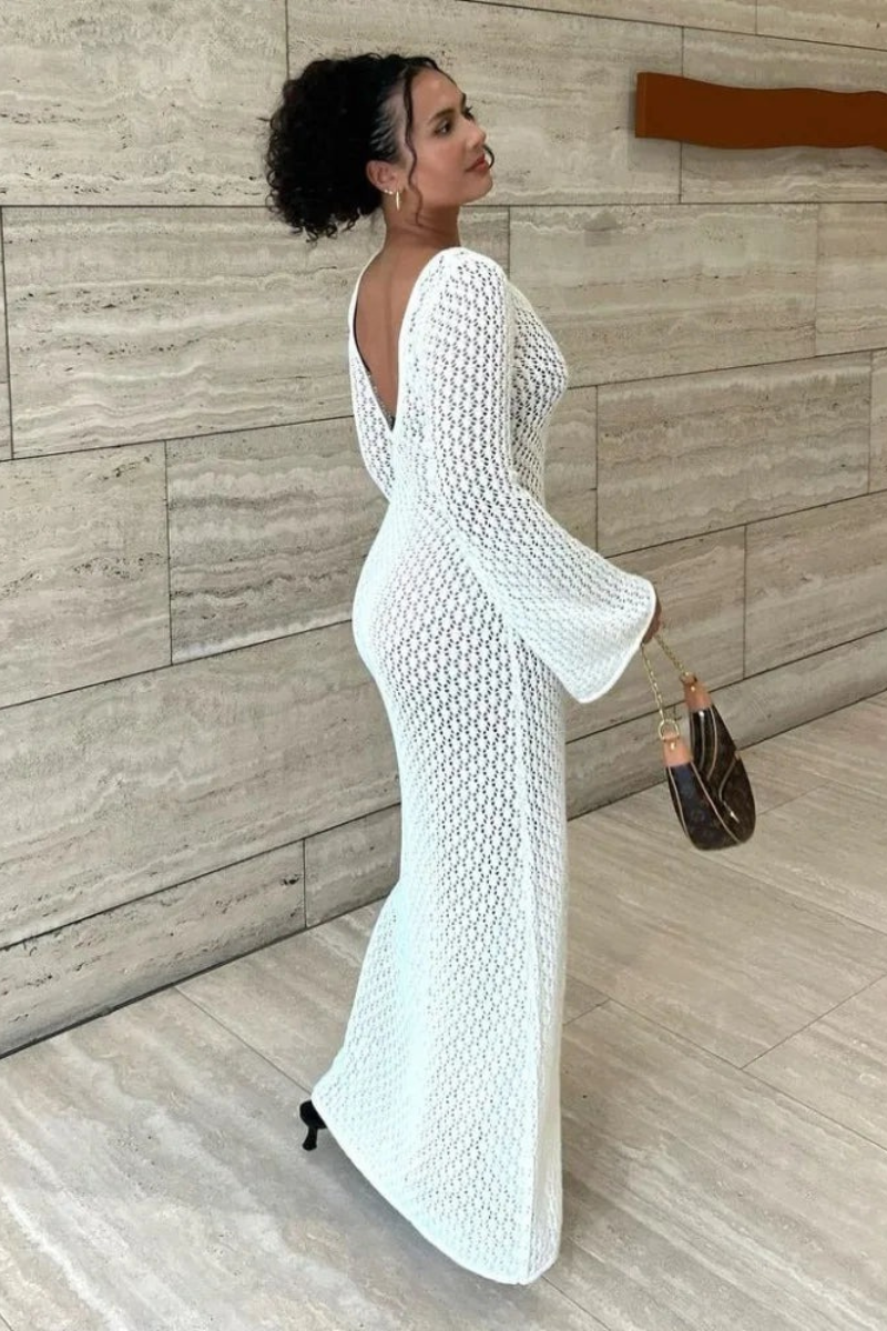 Narah | Robe Dissimuler d été Pour Femme | Blanche