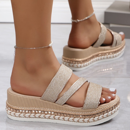 Cassie | Sandales Plateforme Pour Femme | Tendance