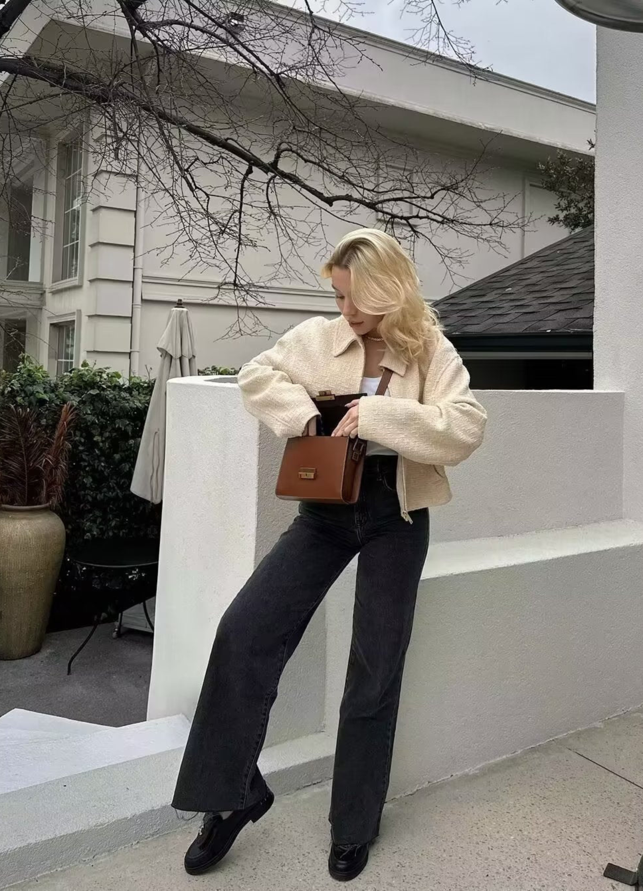 Malaika | Veste Blanc D'hiver Pour Femme | Chic