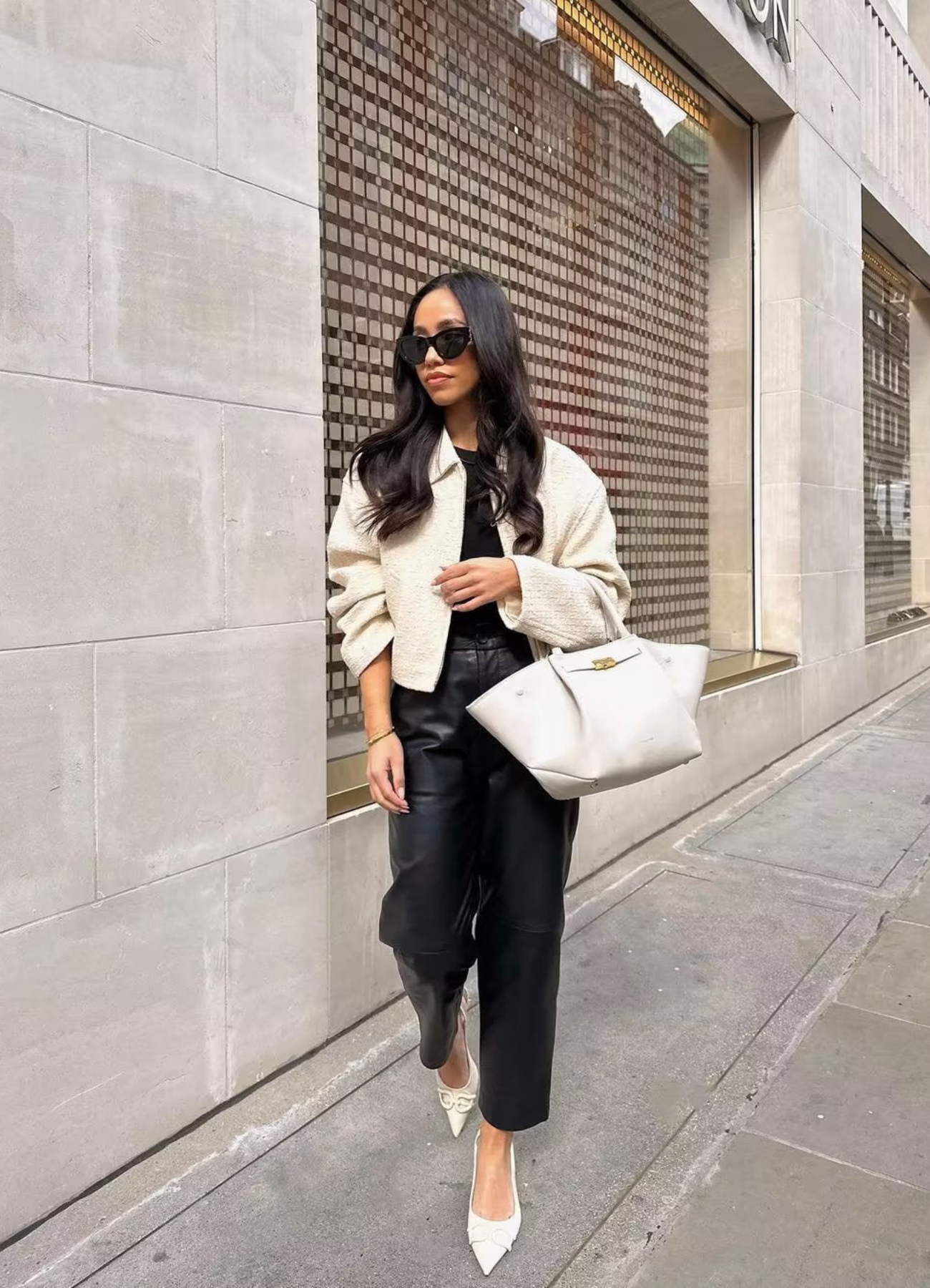 Malaika | Veste Blanc D'hiver Pour Femme | Chic