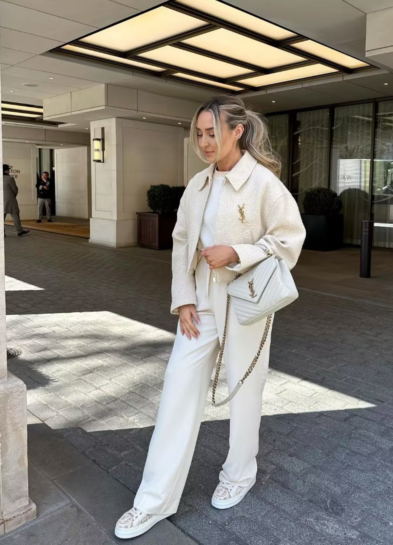 Malaika | Veste Blanc D'hiver Pour Femme | Chic