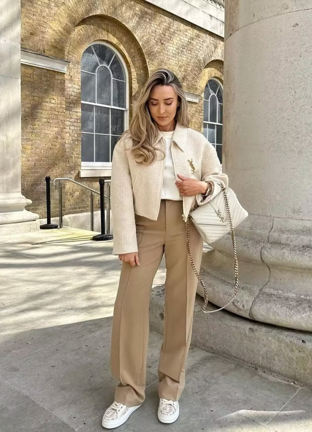 Malaika | Veste Blanc D'hiver Pour Femme | Chic