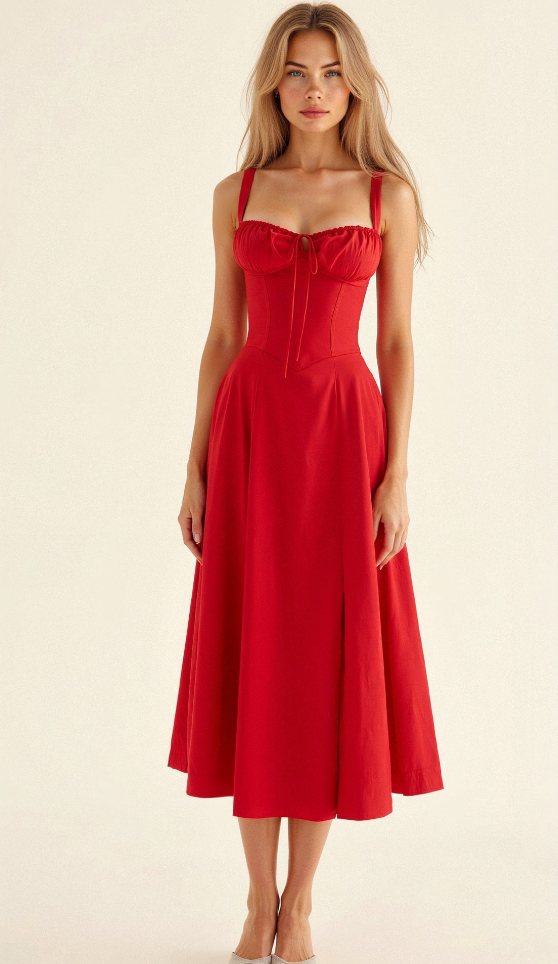 Andrée | Robe Fleurie pour Femme | Midi