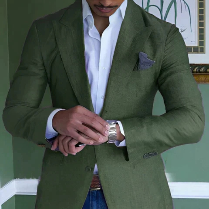 Lhance | Blazer Longue Pour Hommes | Chaud