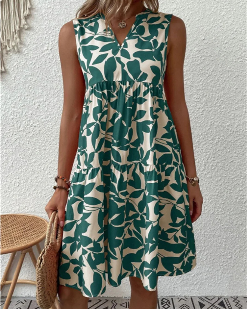 Azilis | Robe D'été À Fleurs Pour Femme | Midi