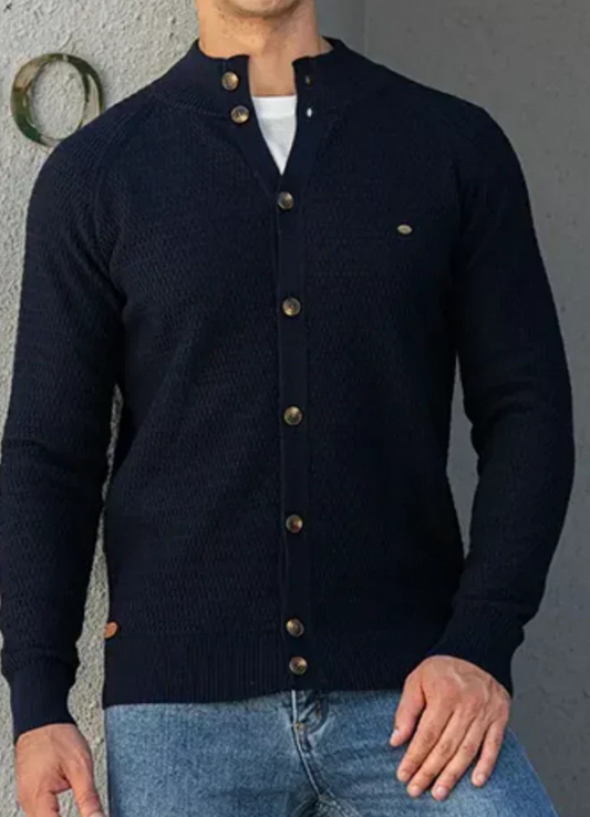 Azam | Moderne Cardigan Pour Homme | Élégant