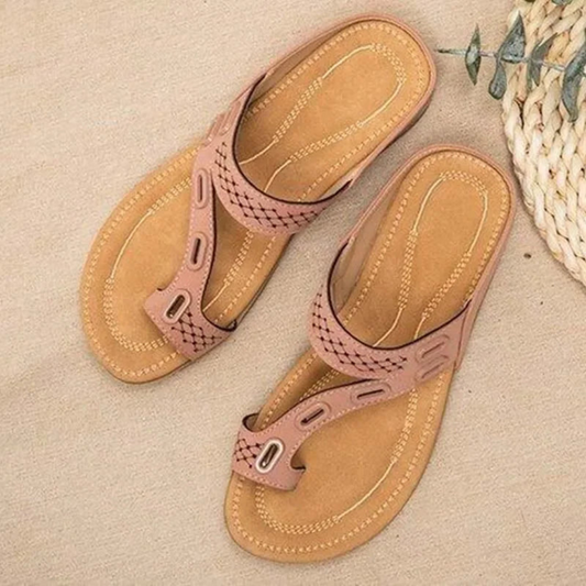 Aarya | Sandales d'été Plate Pour Femme | Confortables
