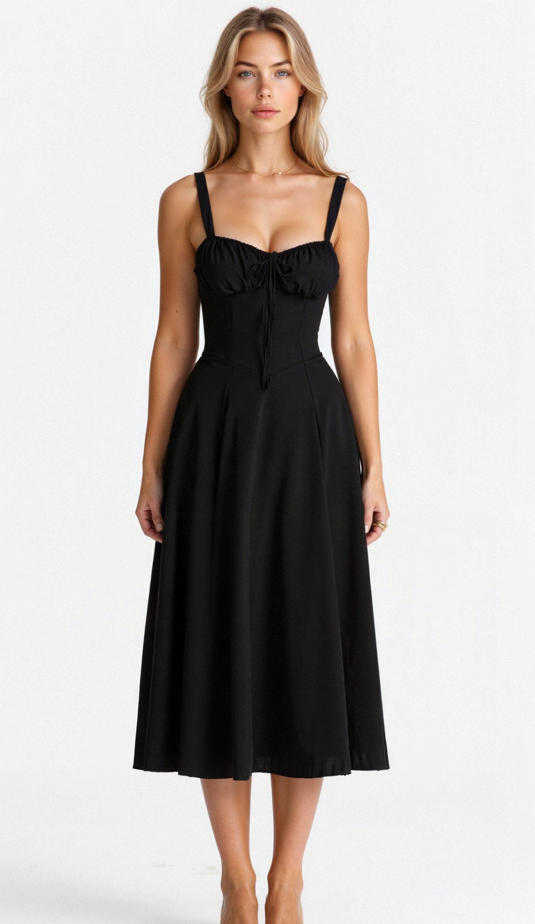 Andrée | Robe Fleurie pour Femme | Midi
