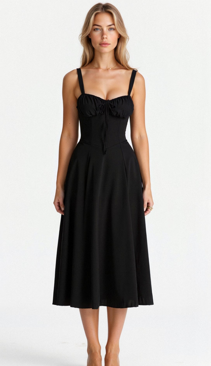Andrée | Robe Fleurie pour Femme | Midi