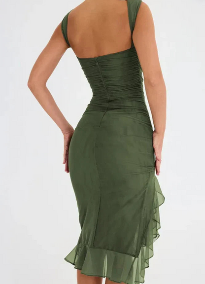 Sohai | Robe D'été Elégante Pour Femmes | Midi