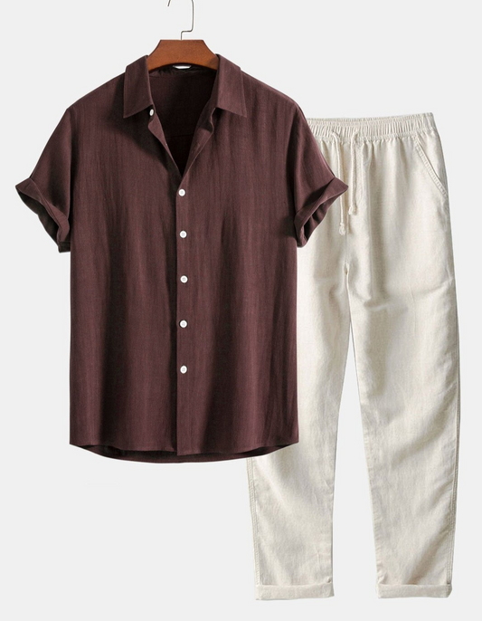Olivier | Ensemble Polo et Pantalon Homme | Élégant