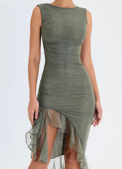 Sohai | Robe D'été Elégante Pour Femmes | Midi