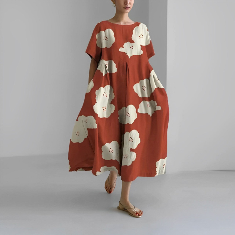 Perrine | Robe Bohème Fleurie | Élégante