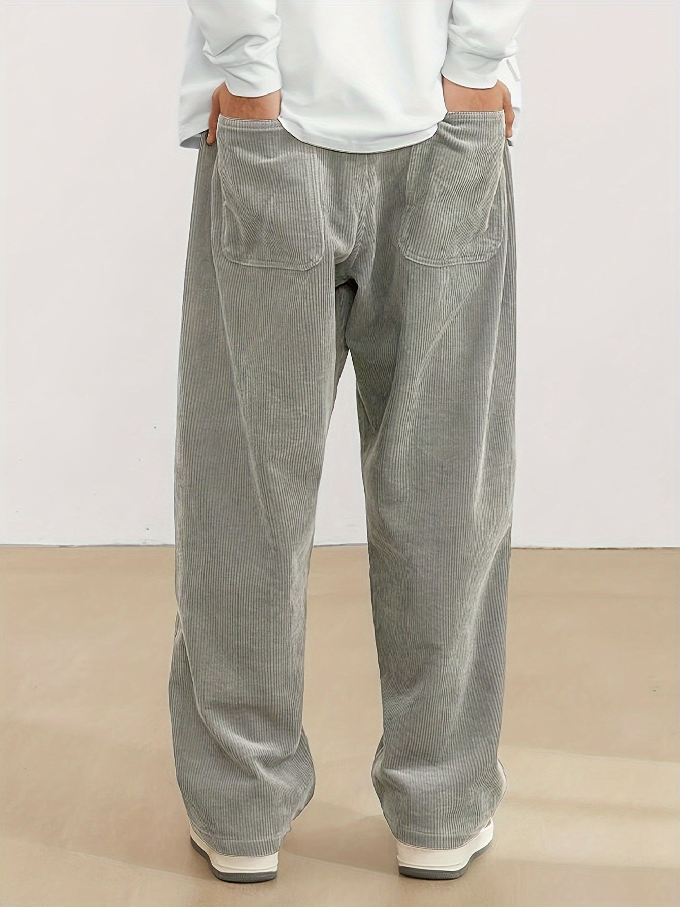 Thilo | Pantalon Velours Côtelé Pour Hommes | Baggy