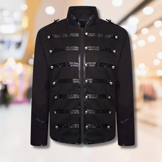 Diego | Veste Longue Pour Hommes | Noir