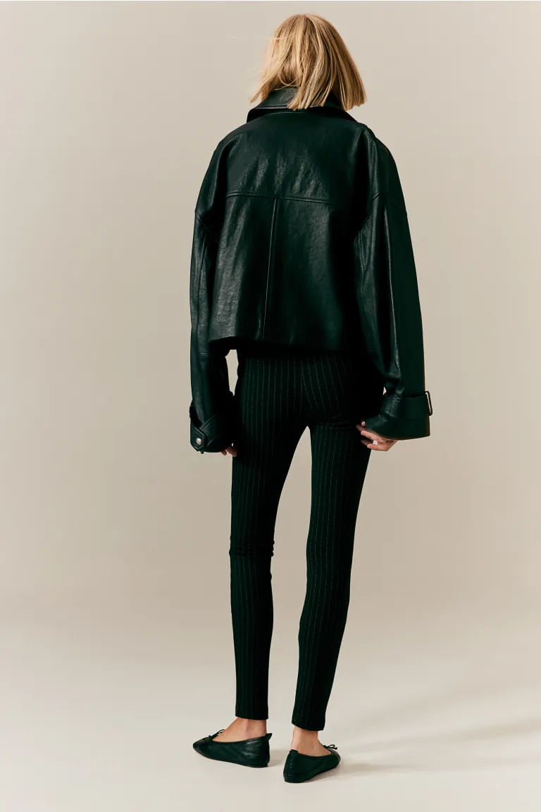 Carole | Pantalon taille haute femme | Noir